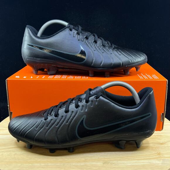Nike Other - Nike Tiempo Legend 10 Club Fg/Mg Black-Black-Deep Jungle Sz 9.5 [DV4344-002]